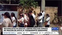 Gracias, Lempira: Realizan jornada de oración clamando por la vida de Juan Orlando Hernández