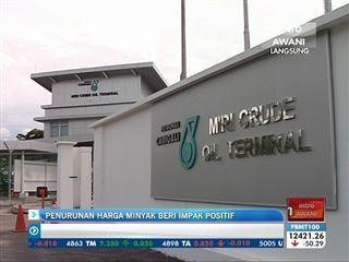 Penurunan harga minyak beri impak positif