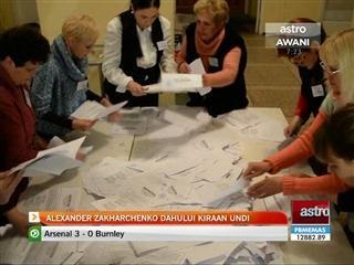 Alexander Zakharchenko dahului kiraan undi