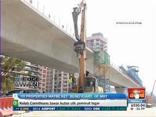 IOI Properties maybe key beneficiary of MRT