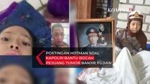 Postingan Hotman Soal Kapolri Bantu Bocah Pejuang Tumor Banjir Pujian