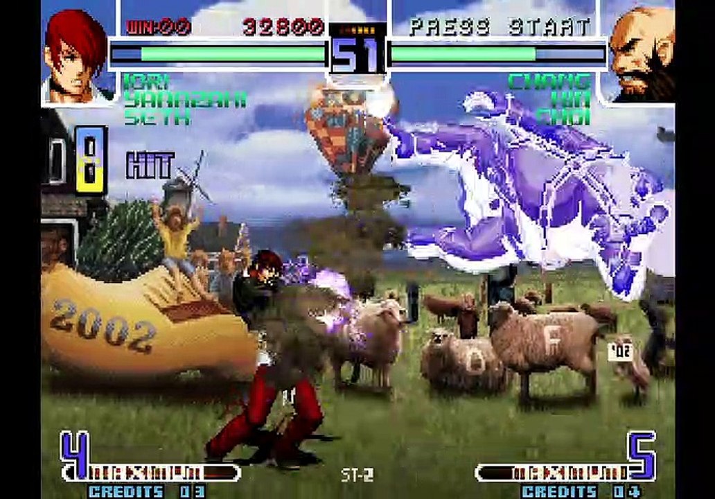 The King of Fighters 2002 Plus online multiplayer - neo-geo
