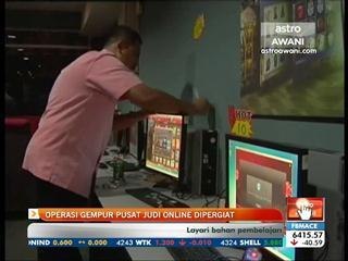 Operasi gempur pusat judi Online dipergiat