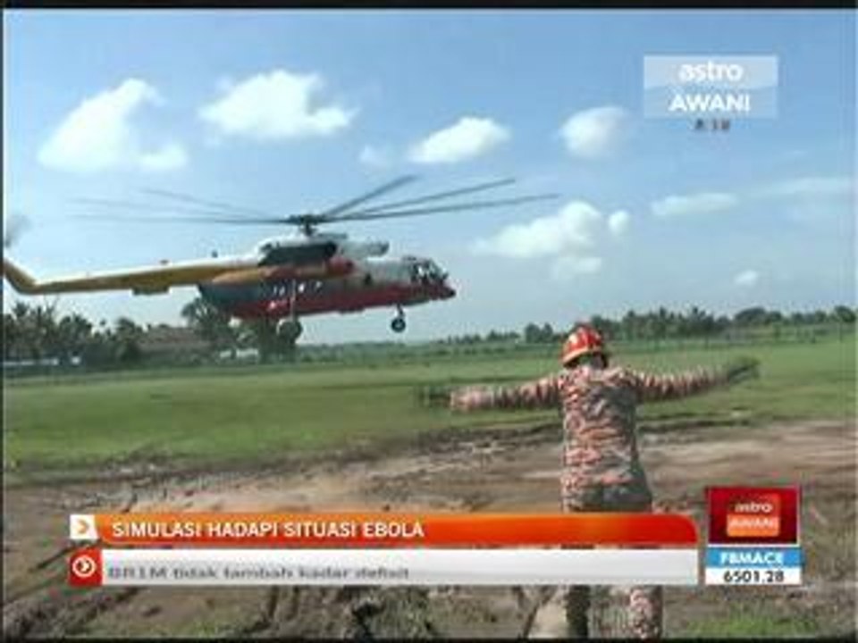 Simulasi hadapi situasi ebola