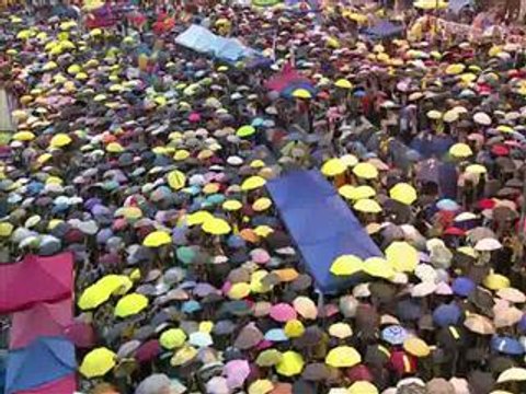 Hong Kong activists mark one month of 'Umbrella Movement'