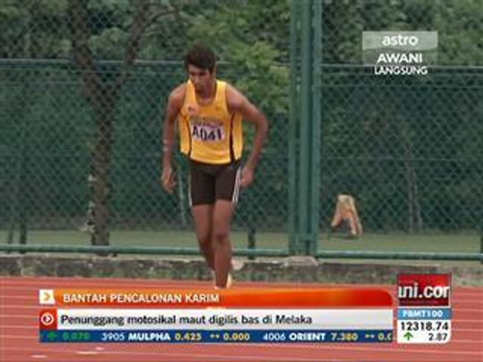 Bantah pencalonan Karim