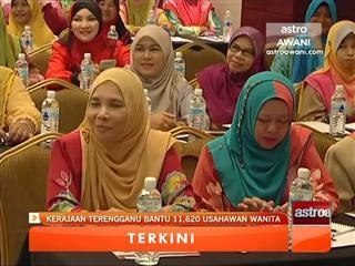 Kerajaan Terengganu bantu 11,620 usahawan wanita
