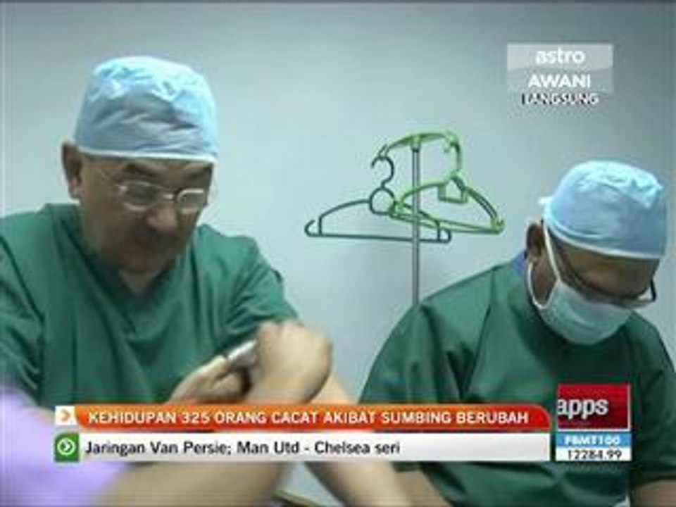 Kehidupan 325 orang cacat akibat sumbing berubah