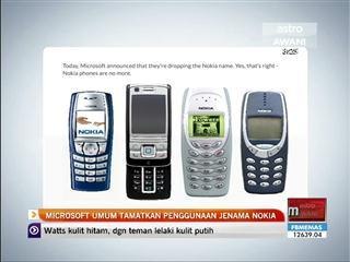 Microsoft umum tamatkan penggunaan jenama Nokia