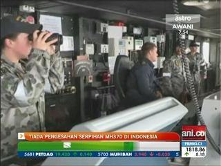 Tiada pengesahan serpihan MH370 di Indonesia
