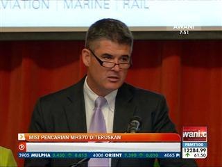 Misi pencarian MH370 diteruskan