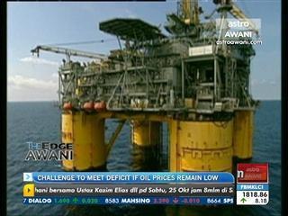 Challenge to meet deficit if oil prices remain low
