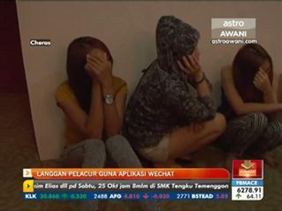 Langgan pelacur melalui WeChat