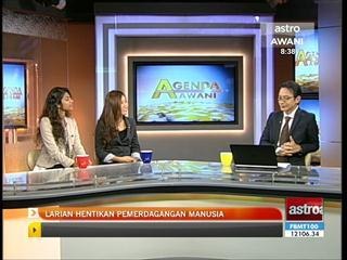 Larian Hentikan Pemerdagangan Manusia