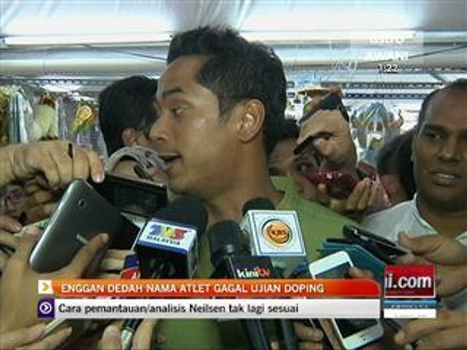 Enggan dedah nama atlet gagal ujian doping
