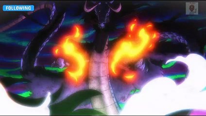 One Piece : Kaido Lifting Up Onigashima