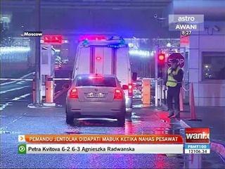 Pemandu jentolak mabuk ketika nahas pesawat