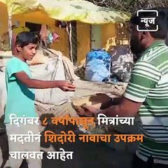 Watch: This Man From Hingoli District Feed Street Animals From Last 8 Years