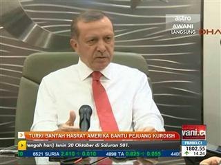 Turki bantah hasrat Amerika bantu pejuang Kurdish