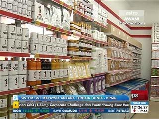 Sistem GST Malaysia antara terbaik dunia - KPMG