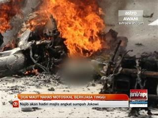 Dua maut nahas motosikal berkuasa tinggi