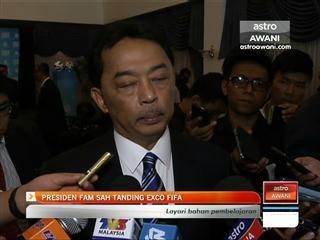 Presiden FAM dah tanding exco FIFA