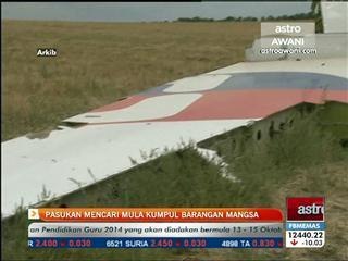 MH17: Pasukan mencari mula kumpul barangan mangsa
