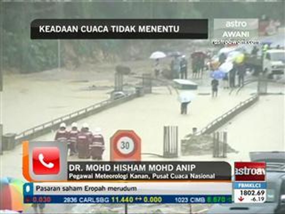 Keadaan cuaca tidak menentu