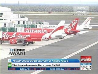 AirAsia could defer delivery of Airbus A350-S