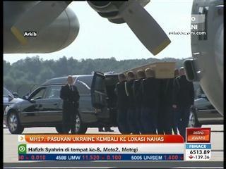 MH17: Pasukan Ukraine kembali ke lokasi nahas
