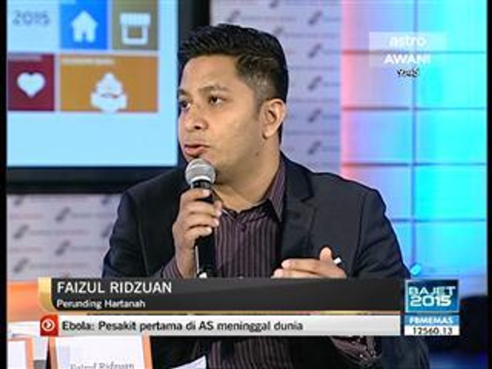 Reaksi Bajet 2015 dari sudut perumahan & hartanah