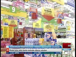 Rancangan rasionalisasi tingkat kecekapan ekonomi