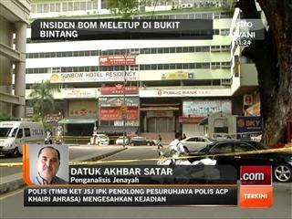 Insiden bom meletup bersama Datuk Akhbar Satar