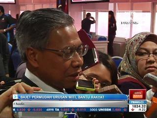 Bajet permudah urusan MITI, bantu rakyat