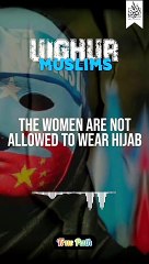 You enjoy freedom of speech,religion & right while they continue to sufferMade in China..Uighers