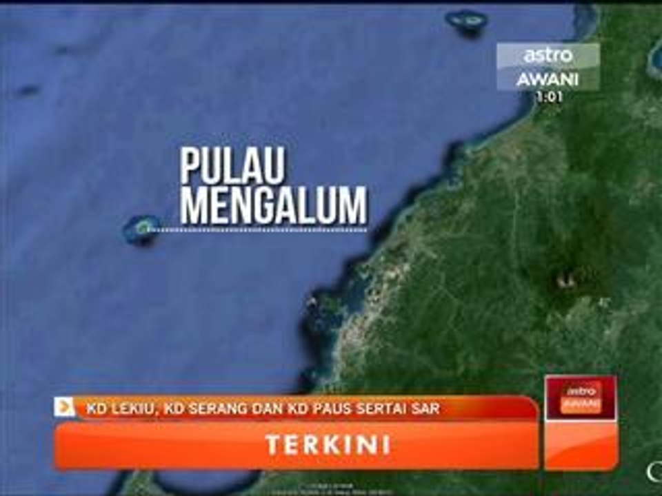 KD Lekiu, KD Pari, KD Serang, KD Ganas serai SAR