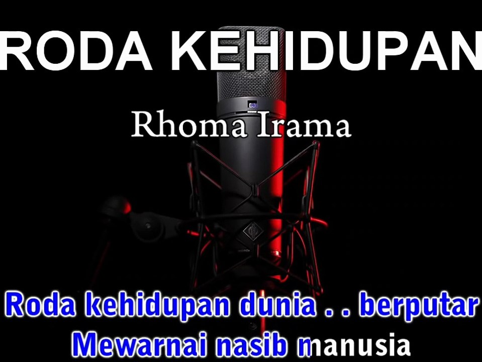 Roda Kehidupan | Rhoma Irama | Karaoke Tanpa Vokal