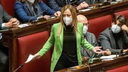 Télécharger la video: Giorgia Meloni avvisa gli alleati: 