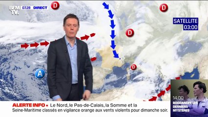 Nuages, vents mais douceur: le temps ce dimanche