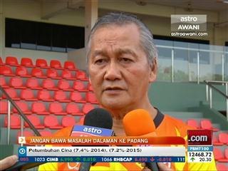 Jangan bawa masalah dalaman ke padang