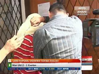 Lans Koperal didakwa terima rasuah