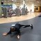Person Displays Incredible Fitness Levels By Performing Freestyle Pushups