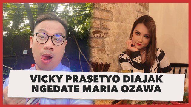 Vicky Prasetyo Diajak Ngedate Maria Ozawa, Warganet: Jangan Kasih Kendor!