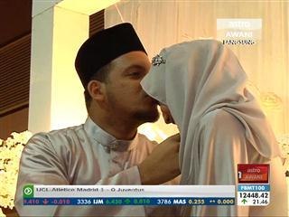 Anak Allahyarham Datuk Sharifah Aini bernikah