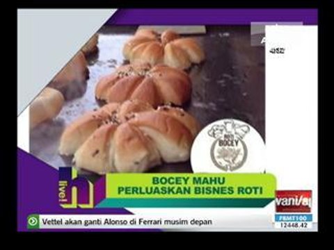Bocey mahu perluaskan bisnes roti
