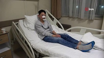 Köpek saldırısına uğrayan çocuk yüz bölgesinden yaralandı