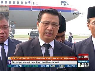 Proses kenal pasti dua mangsa warga Malaysia diteruskan