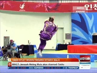 Emas atlet wushu negara ditarik balik