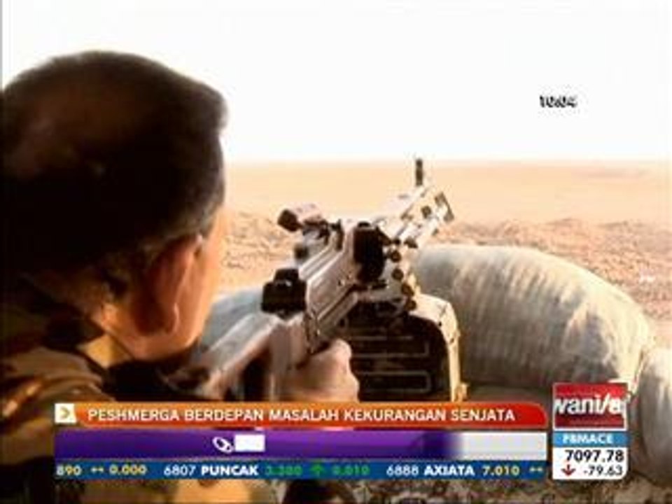 Peshmerga berdepan masalah kekurangan senjata