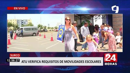 “Retorno seguro a clases”: ATU supervisa vehículos de movilidad escolar
